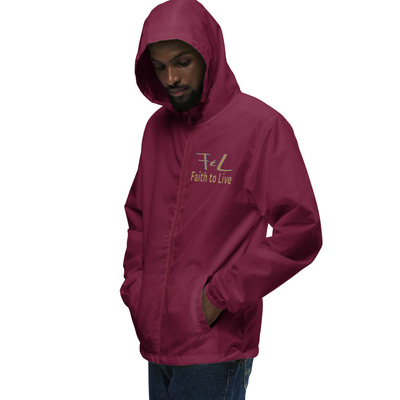 Faith to Live-FtL Unisex Lightweight Zip Up Windbreaker