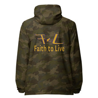 Faith to Live-FtL Unisex Lightweight Zip Up Windbreaker - Thumbnail 12