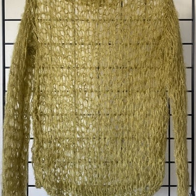 Faux mohair sweater (medium) vegan