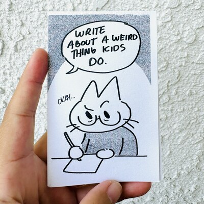 Weird things kids do zine - Thumbnail 1