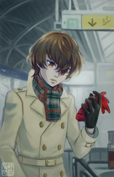 "I'll hold on to your glove" small print