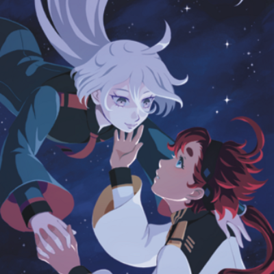 "space girlfriends" small print