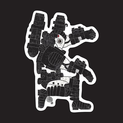 Apwarmachine sticker