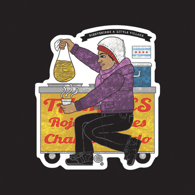 Tamalera La Villita Sticker