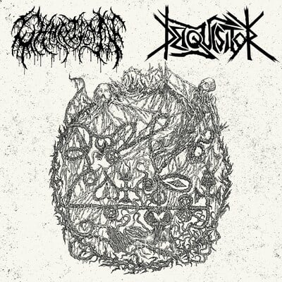 Chaotian / deiquisitor split lp