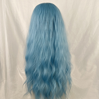 Forest Blue JK Long Curly Wig - Thumbnail 3