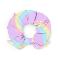 Teatime Fantasy Purple Rainbow Scrunchie - Thumbnail 1