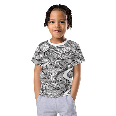 Free kids crew neck t-shirt