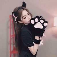 Black Cat Paws Cosplay - Thumbnail 1
