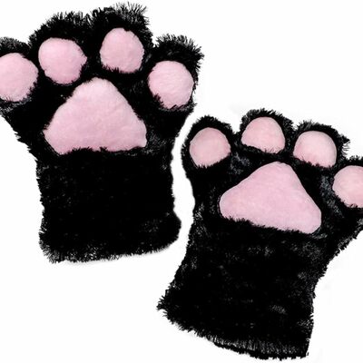 Black cat paws cosplay - Thumbnail 1