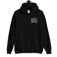 Free Shipping-SCHOOL KILLS ARTISTS HOODIE - Thumbnail 2