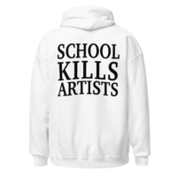 Free Shipping-SCHOOL KILLS ARTISTS HOODIE - Thumbnail 5