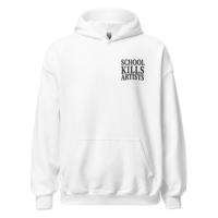 Free Shipping-SCHOOL KILLS ARTISTS HOODIE - Thumbnail 6