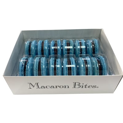 Macaron Bites Blueberry Gift Box - 12 Count - Thumbnail 3