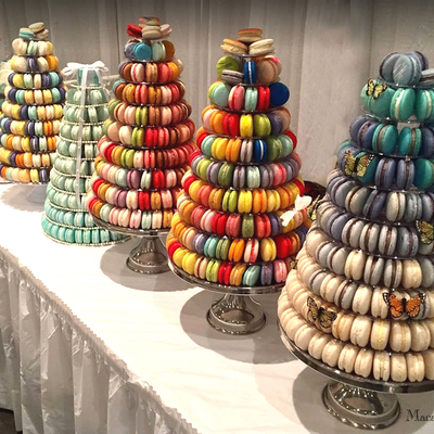 Macaron Bites Blueberry Gift Box - 12 Count - Thumbnail 5