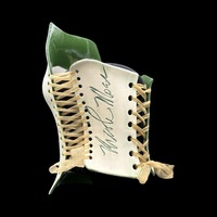 Money 3 piece wearable ceramic corset with 23k Gold detail by: Nicole Moan  - Thumbnail 3