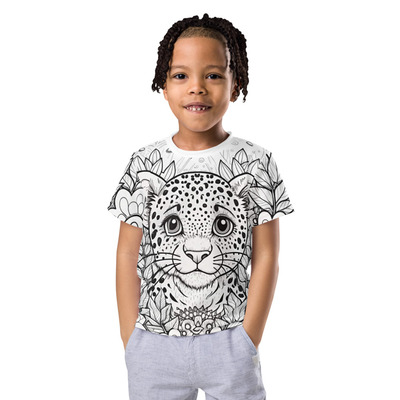 Baby dee tigger  kids crew neck t-shirt