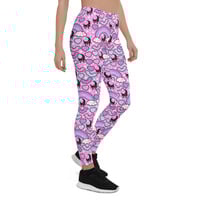 Rainbow Spooky Bats Pink Leggings - Thumbnail 15