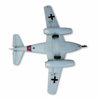 E-flite EFLU31050 UMX ME 262 30mm EDF Twin Jet BNF Basic RC Airplane W/AX3X & Safe  - Thumbnail 2
