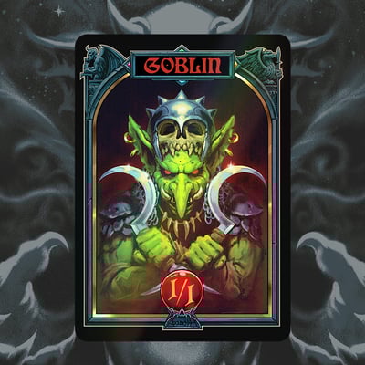 Goblin - token card