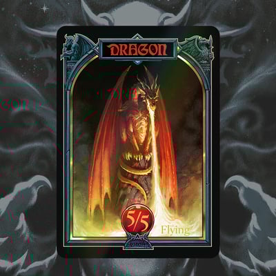 Dragon - token card