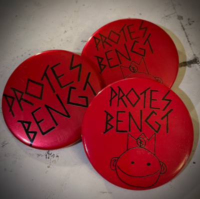 Protes Bengt Pin Badge