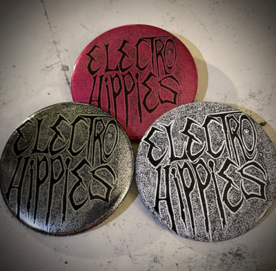 Electro Hippies Pin Badge