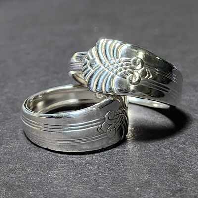 Vintage spoon ring – 1938 international silver “vogue” demitasse jewelry