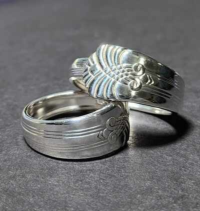 Vintage spoon ring – 1938 international silver “vogue” demitasse jewelry