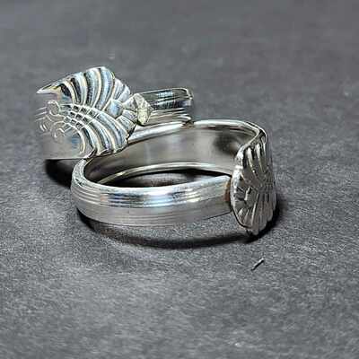 Vintage spoon ring – 1938 international silver “vogue” demitasse jewelry