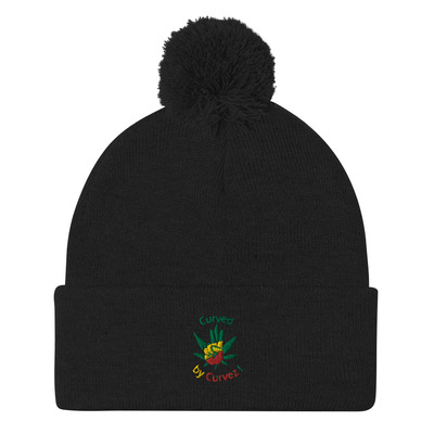 Curvez pom-pom beanie