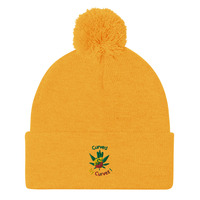Curvez Pom-Pom Beanie - Thumbnail 7
