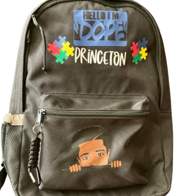 Custom toddler bookbag