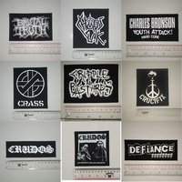 02 & 15 - Punk Patches, Hardcore, Crust, D beat, Metal, Thrash, Power Violence, Grindcore, DTF / Screen Printed Patch - Thumbnail 1