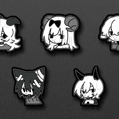 Kemonomimi gacha pins