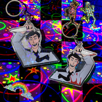 ACRYLIC William Afton Keychain - Thumbnail 1