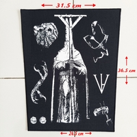Punk Back Patches, Hardcore, Crust, D beat, Metal, Thrash, Grindcore, DTF / Screen Printed Back Patch - Thumbnail 2