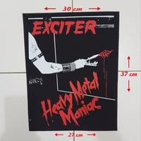 Punk Back Patches, Hardcore, Crust, D beat, Metal, Thrash, Grindcore, DTF / Screen Printed Back Patch - Thumbnail 5