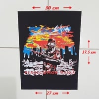Punk Back Patches, Hardcore, Crust, D beat, Metal, Thrash, Grindcore, DTF / Screen Printed Back Patch - Thumbnail 9