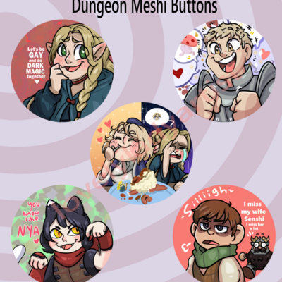 Delicious in buttons bundle