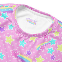Starry Party Pink Unisex Sweatshirt - Thumbnail 30