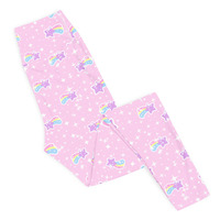 Bubblegum Bunny Shooting Stars Yoga Leggings - Thumbnail 31
