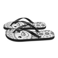 December Snowmen Flip-Flops - Thumbnail 4