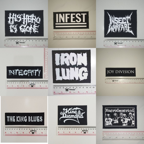 05 - Punk Patches, Hardcore, Crust, D beat, Metal, Thrash, Power Violence, Grindcore, DTF / Screen Printed Patch
