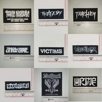 08 - Punk Patches, Hardcore, Crust, D beat, Metal, Thrash, Power Violence, Grindcore, DTF / Screen Printed Patch