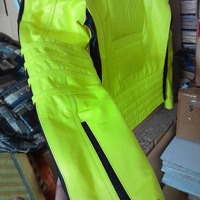 Welcome Christmas Simply Style Handmade Neon Green Outerwear Jacket XS - 6XL - Thumbnail 1