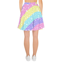 Cosmic Rainbow Skater Skirt - Thumbnail 3