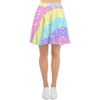 Cosmic Rainbow Skater Skirt - Thumbnail 14
