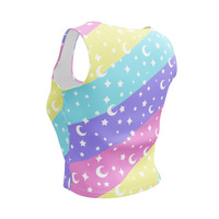 Cosmic Rainbow Crop Top - Thumbnail 2