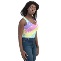 Cosmic Rainbow Crop Top - Thumbnail 12